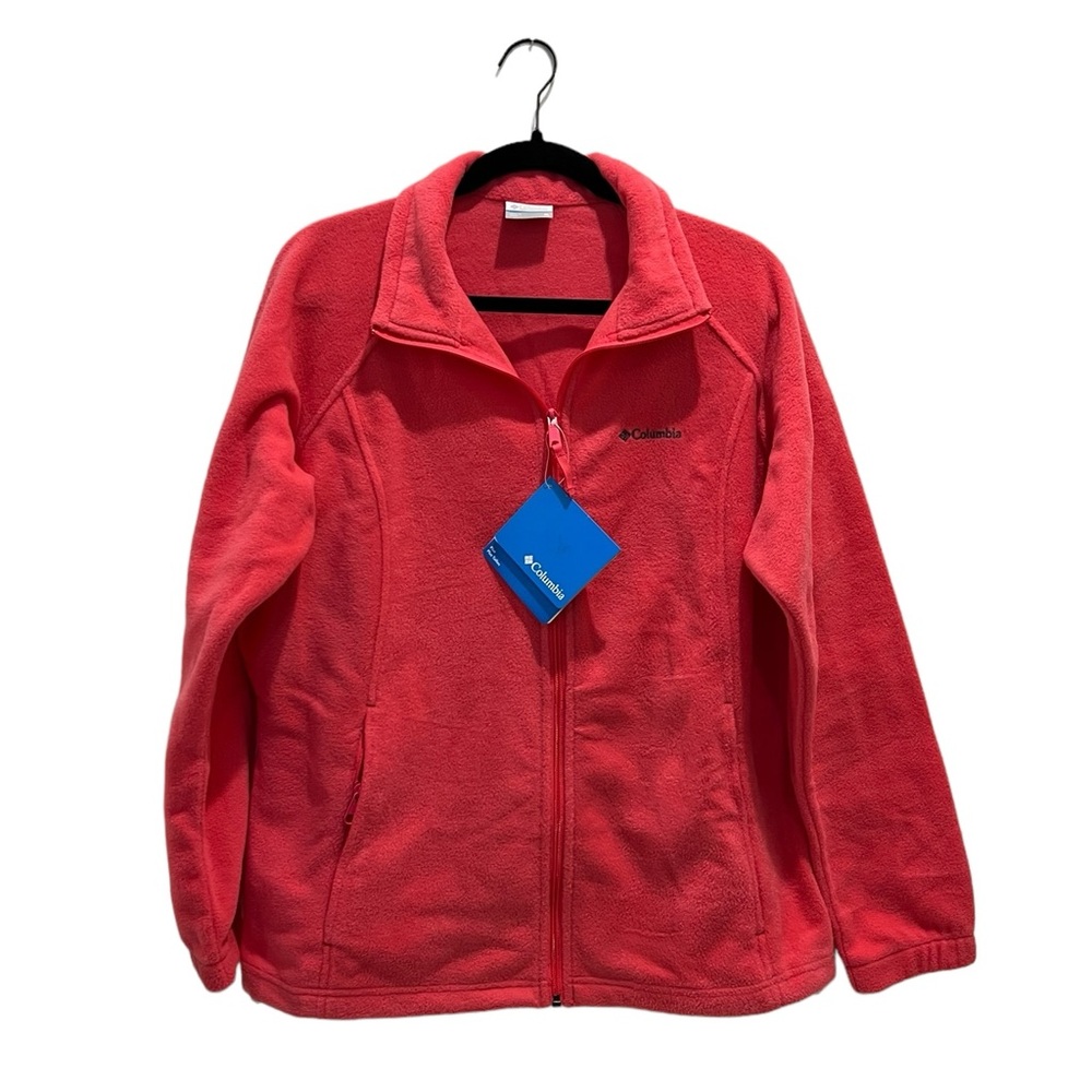 Columbia zip up sweater 1X